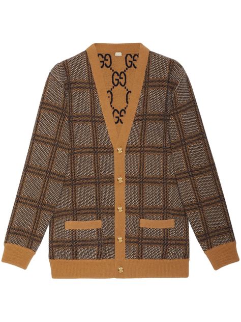 gucci cardigan used|Gucci reversible cardigan.